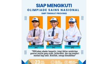 SMP IT Tsamrotul Fuad Siap berlaga di OSN Provinsi