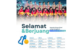 Regu Putra SMP IT Tsamrotul Fuad Raih Tergiat III dalam LT II Kwaran Pemalang